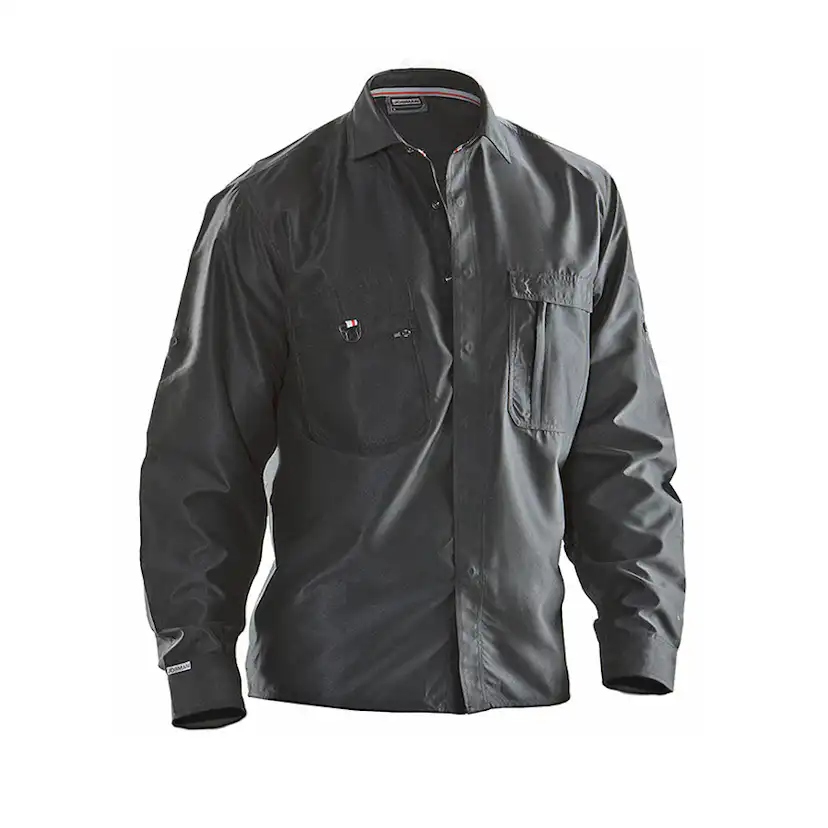 5601 Skjorta funktion, 3XL, Svart Storlek:3XL Svart