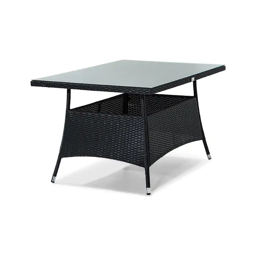 Thor Bord 140x90 cm Svart Svart