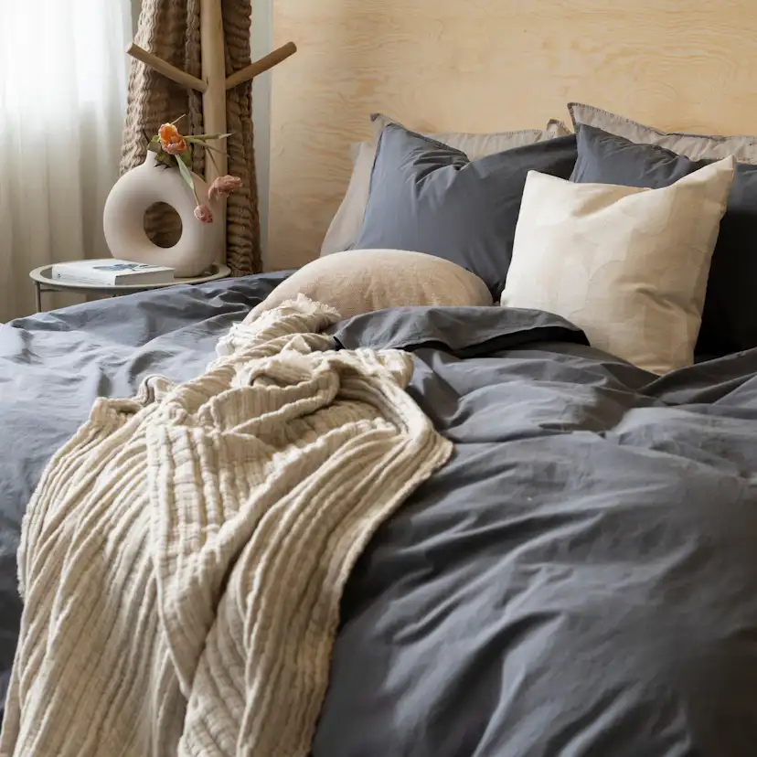 Påslakanset Borganäs of Sweden Percale Dubbelsäng