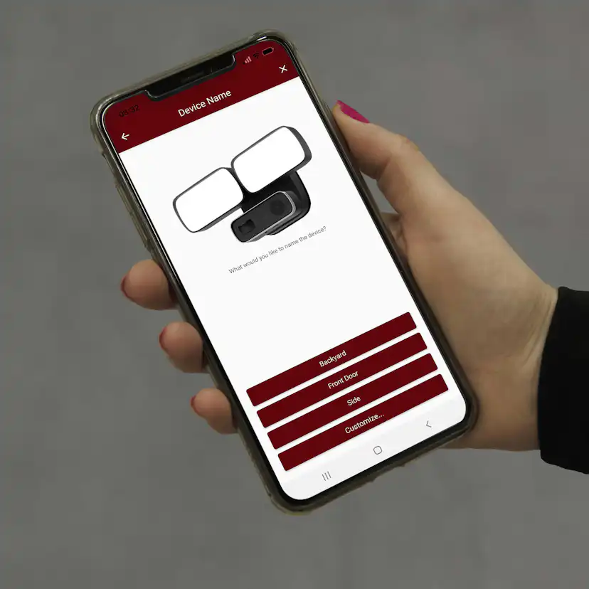 Vägglykta Gnosjö Konstsmide Smartlight Wifi med Kamera 2x12W