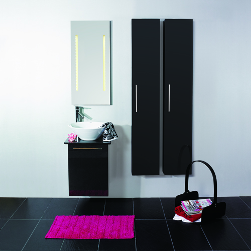 Möbelpaket Noro Uno 410 Loop Svart Högblank