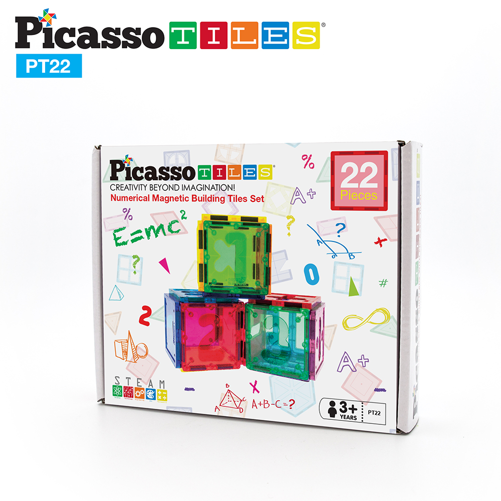 Magnetplattor Picasso Tiles 22 bitar