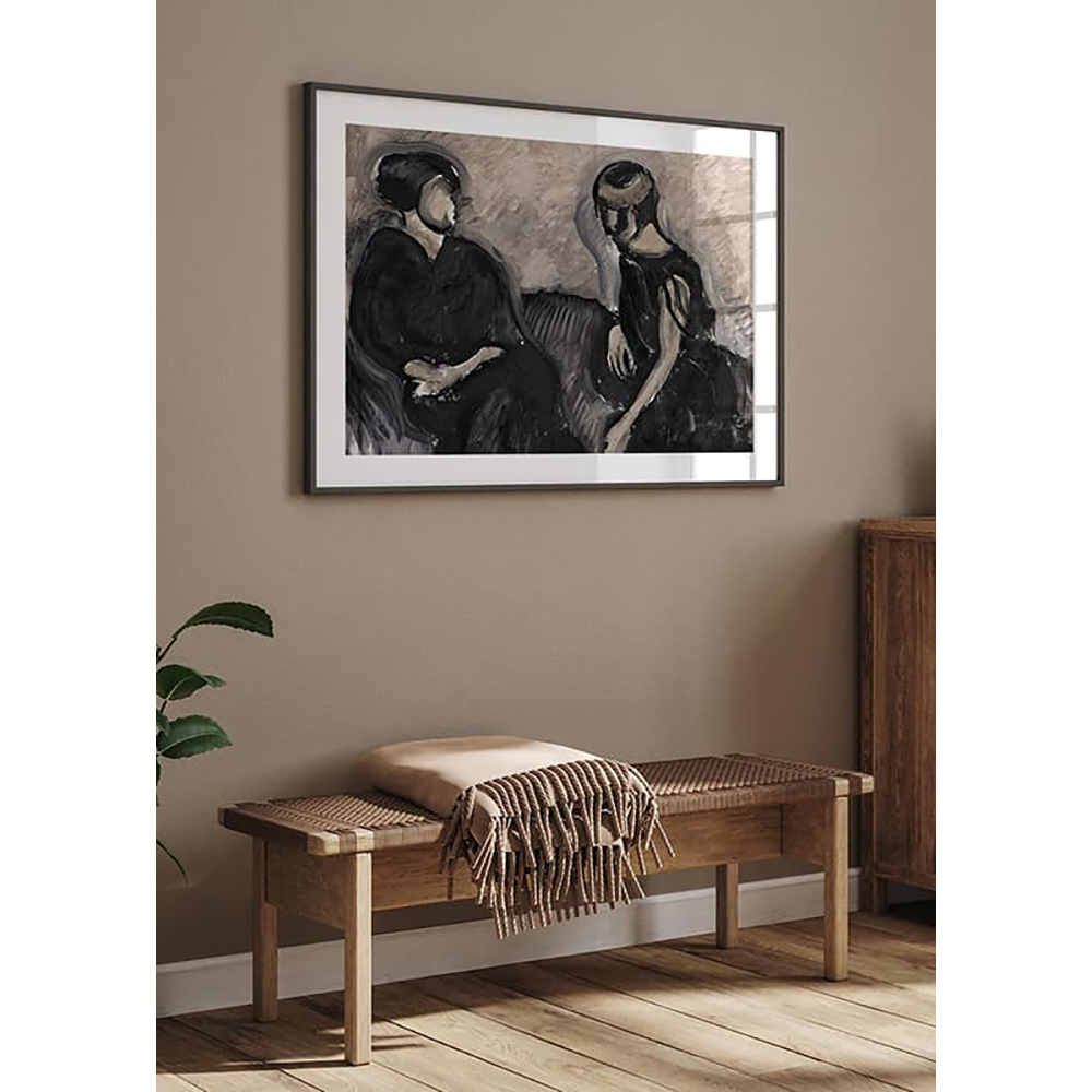 Poster Gallerix To Damer By Harald Giersing