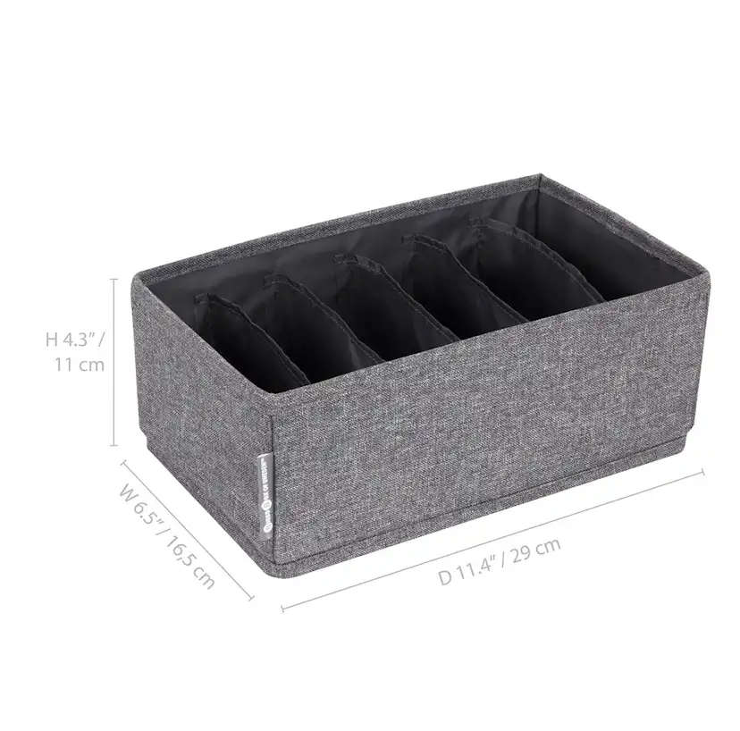 DRAWER ORGANIZER small grå Grå, Small