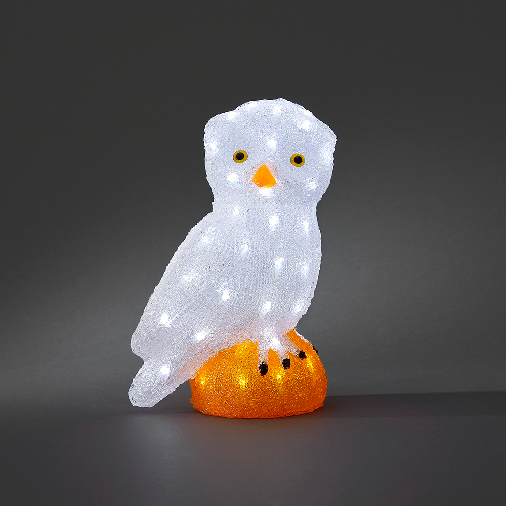 Dekorationsbelysning Gnosjö Konstsmide Uggla