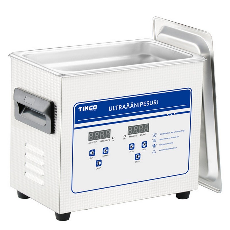 Ultraljudstvätt Timco 3,2 L INOX