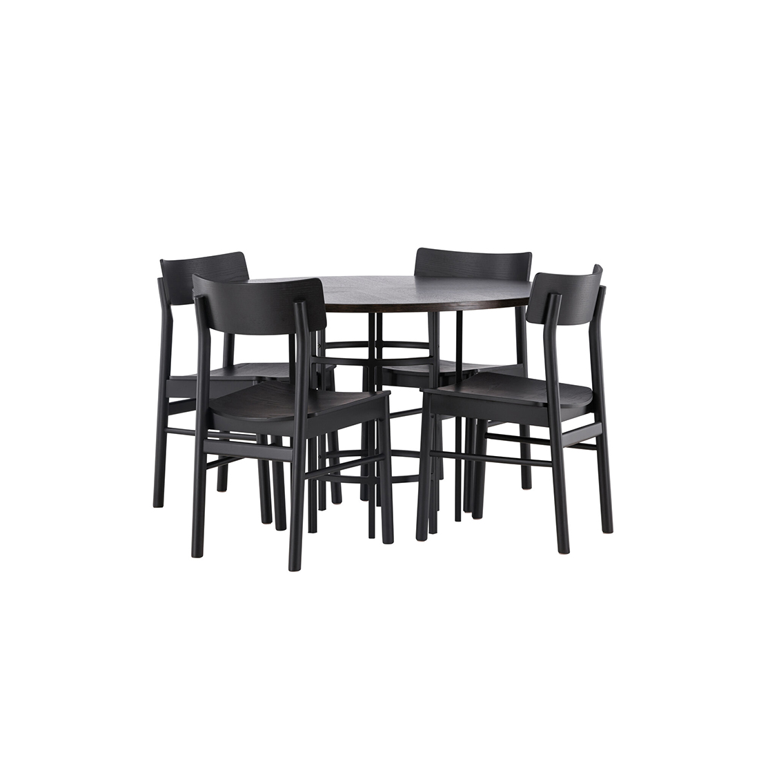 Matgrupp Venture Home Copenhagen med 4st Montros Matstolar