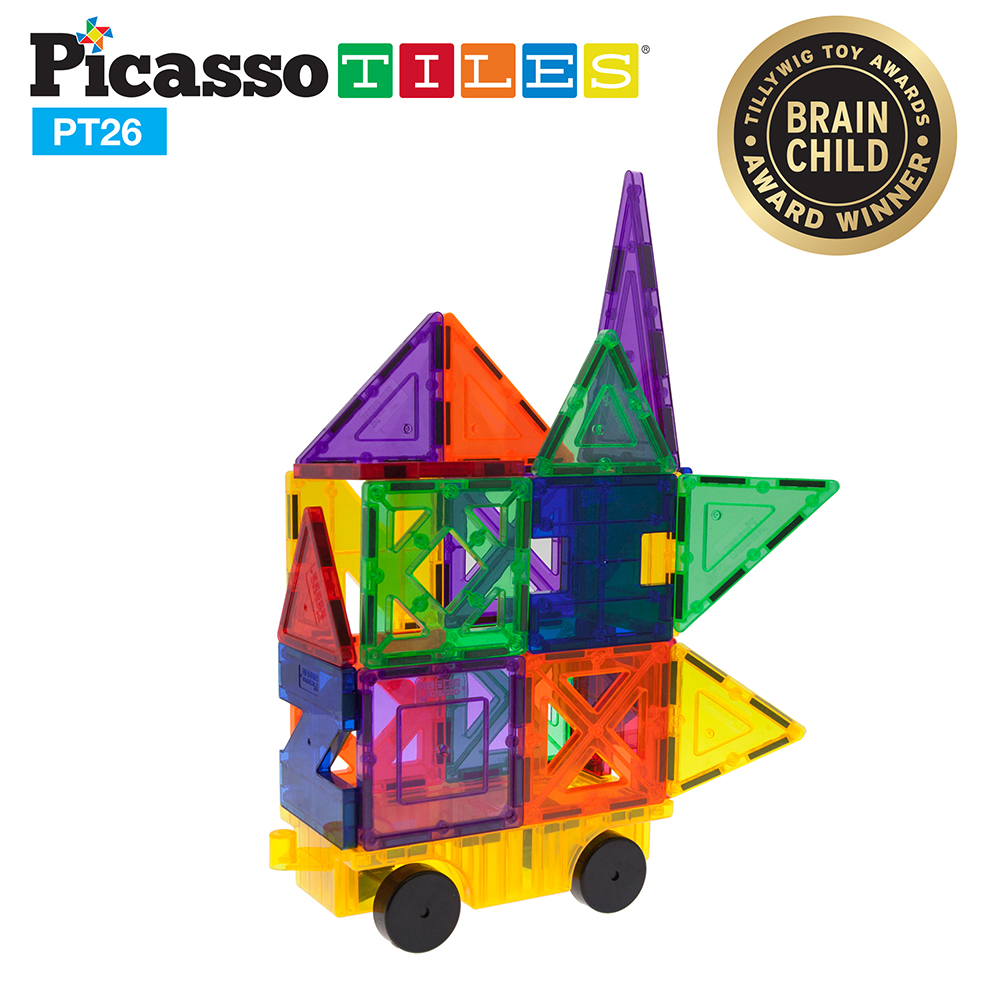 Magnetplattor Picasso Tiles 26 bitar