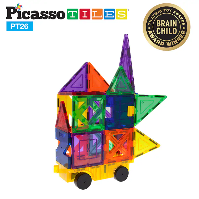 Magnetplattor Picasso Tiles 26 bitar