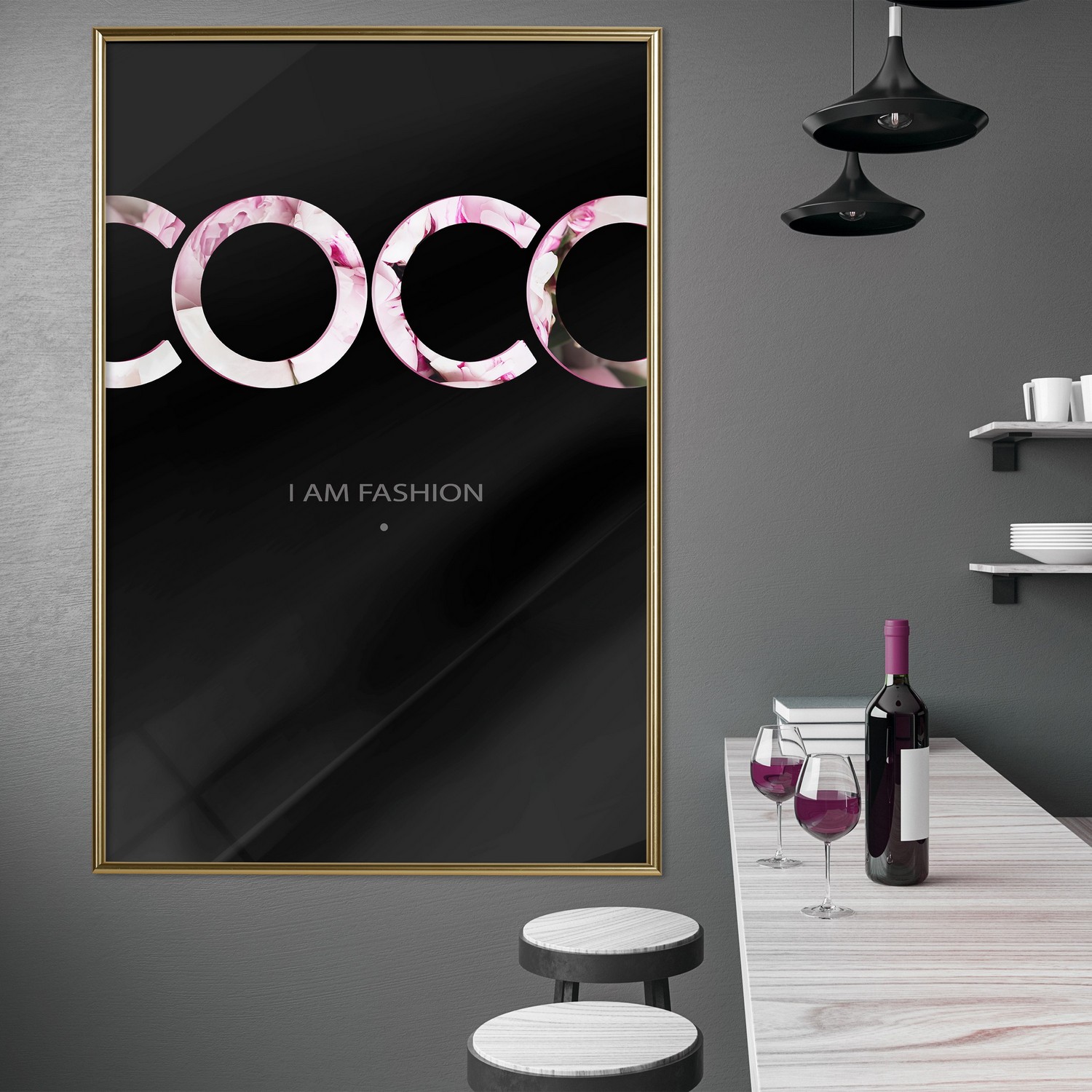 Poster Artgeist Affisch I Am Fashion