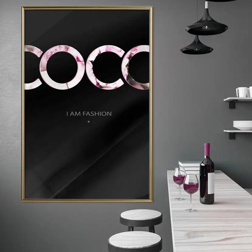 Poster Artgeist Affisch I Am Fashion