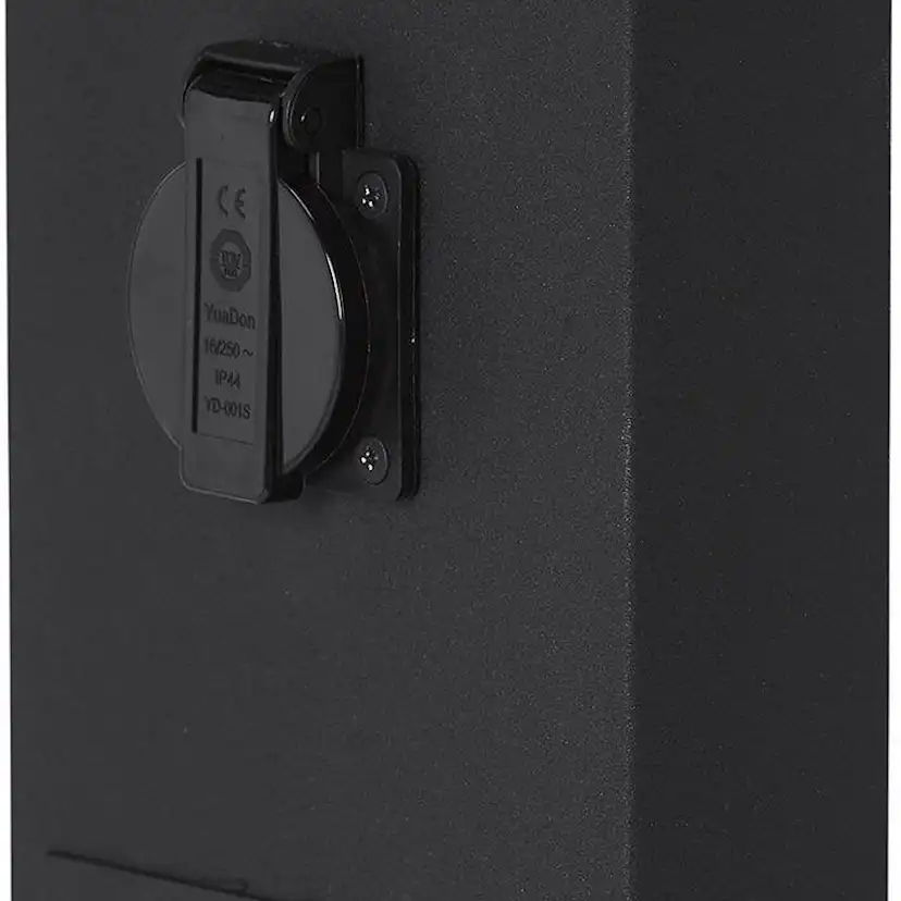 Luton stolpbelysning 230VIP44 svart 100cm Svart