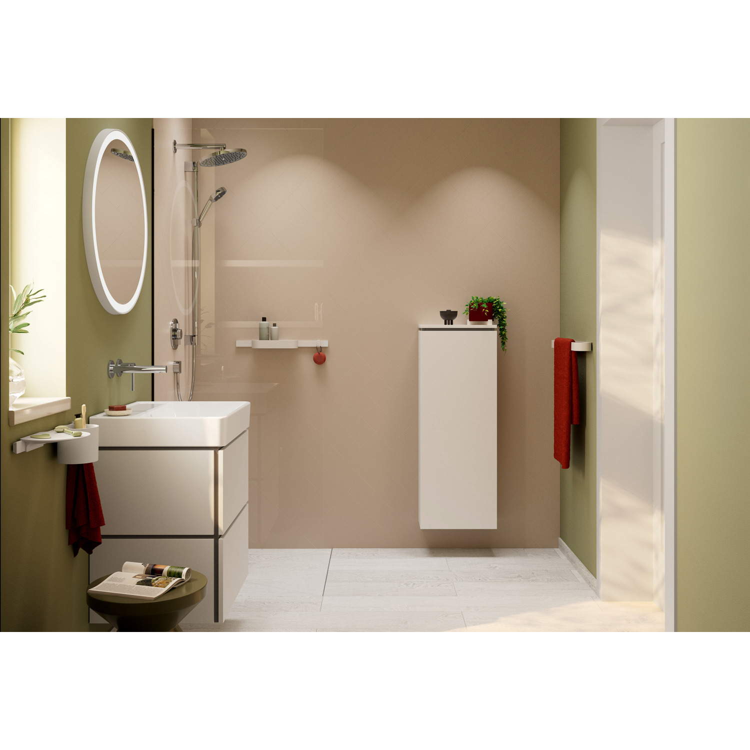 HG Activera S Handdusch 9 5 1jet EcoSm Krom