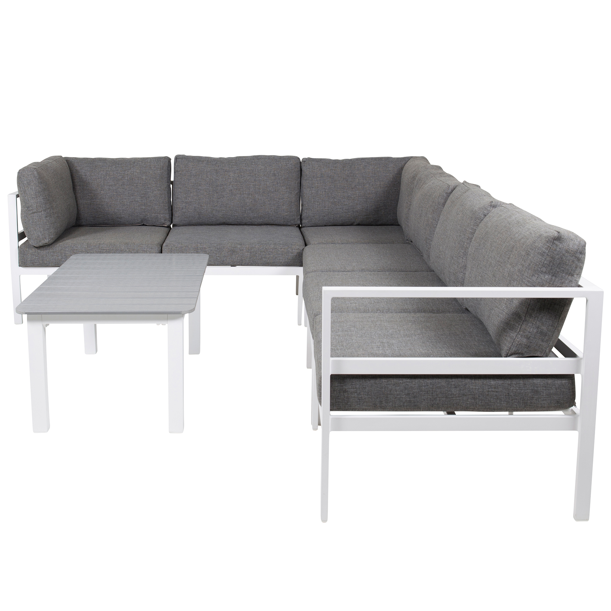 Loungegrupp Venture Home Copacabana med Pincy Soffbord 3+3 Utomhus
