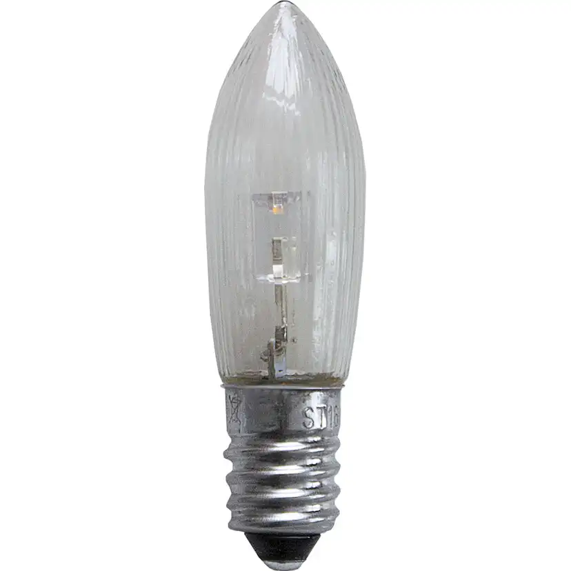 LED-Reservlampa Star Trading E10 Universal LED Klar 3-pack