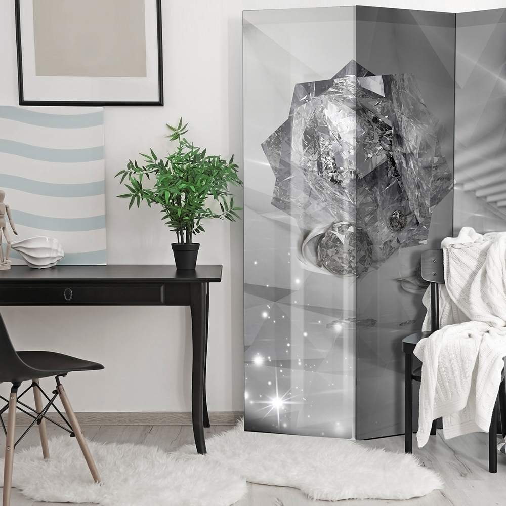 Rumsavdelare Skärmvägg Arkiio Abstract Greyness 135x172 cm