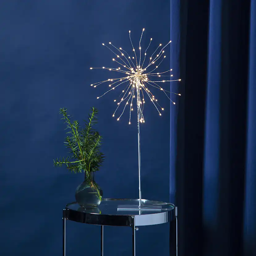 Adventsstjärna Star Trading På Fot Firework 120 LSil