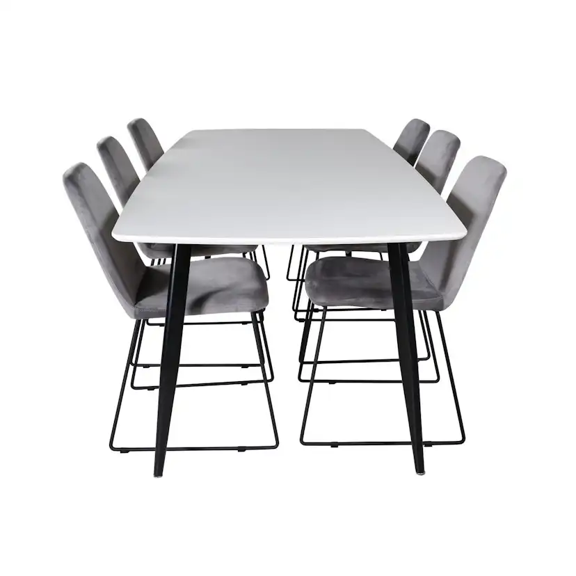 Matgrupp Venture Home Polar med 6st Muce Stolar