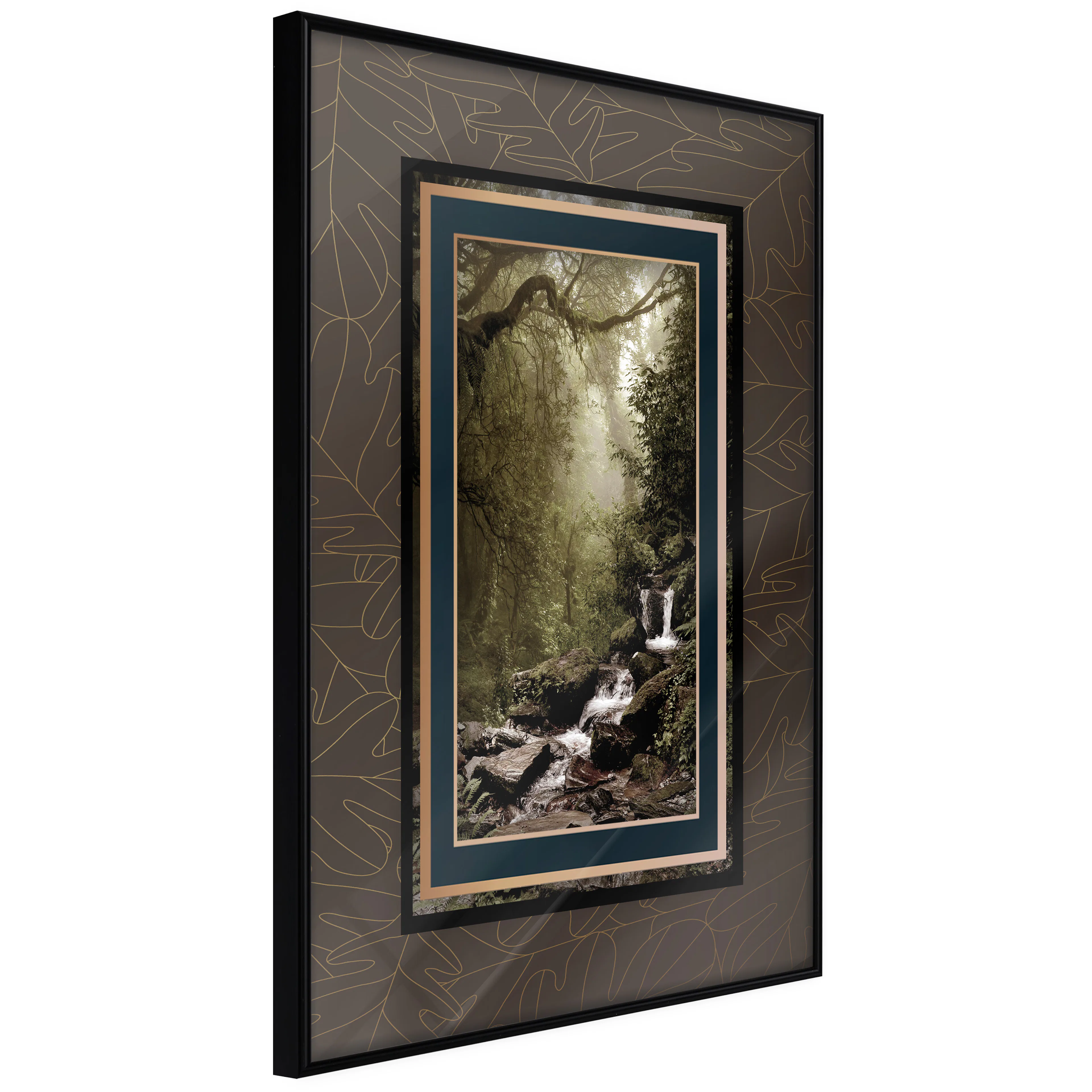Affisch - Unusual Forest [Poster] 20x30 Svart ram, 20x30 cm