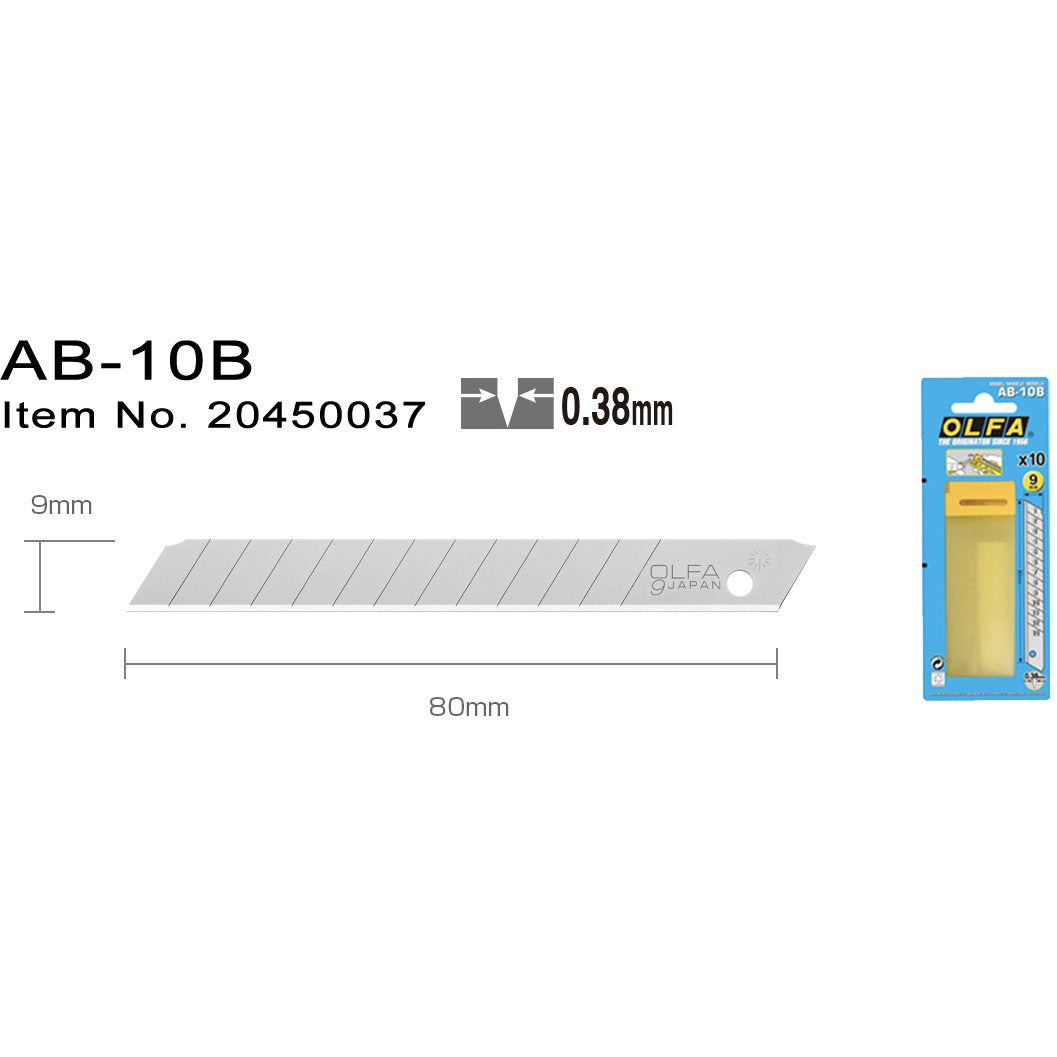 Brytblad Olfa AB-10B 9 mm