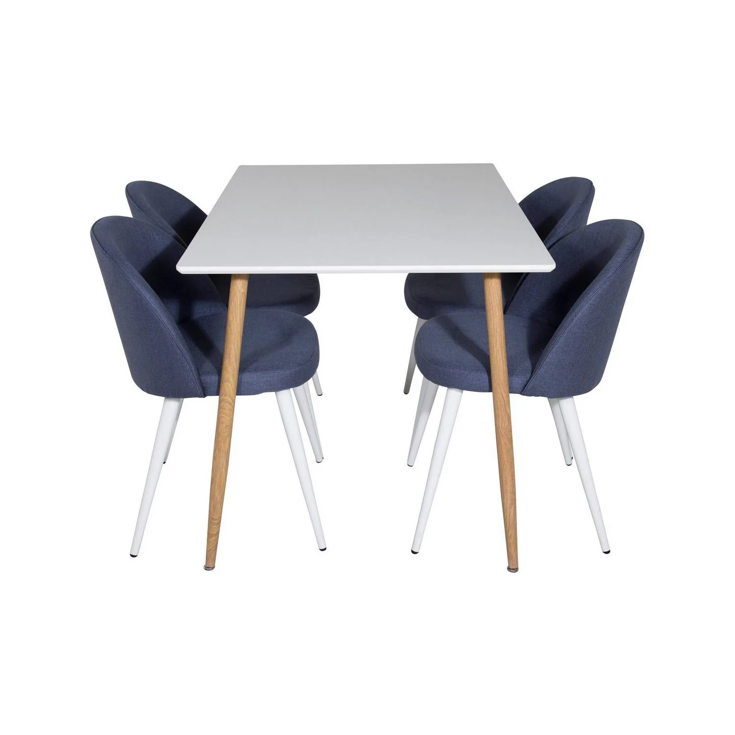 Matgrupp Basic Home Pontus Rektangulärt Matbord 120 cm med 4 Sedavi Matstol