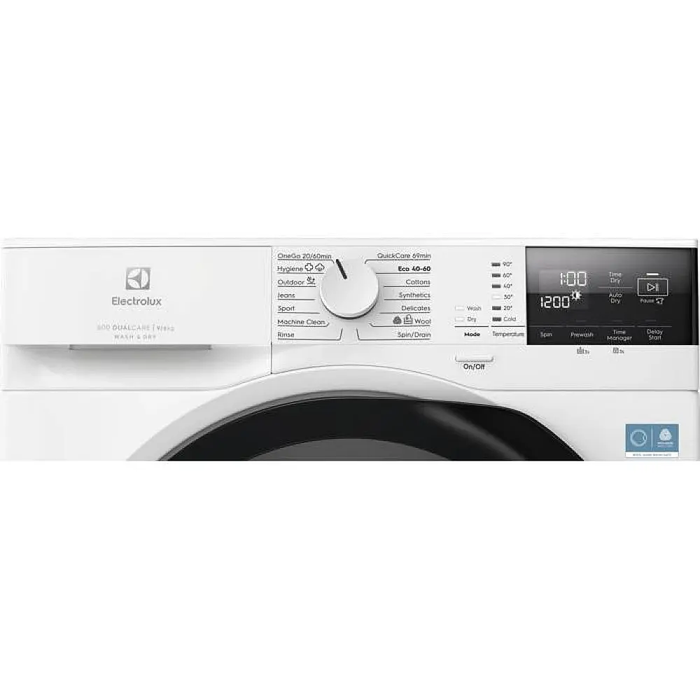 Kombinerad Tvättmaskin Och Torktumlare Electrolux EWT627O96O Vit
