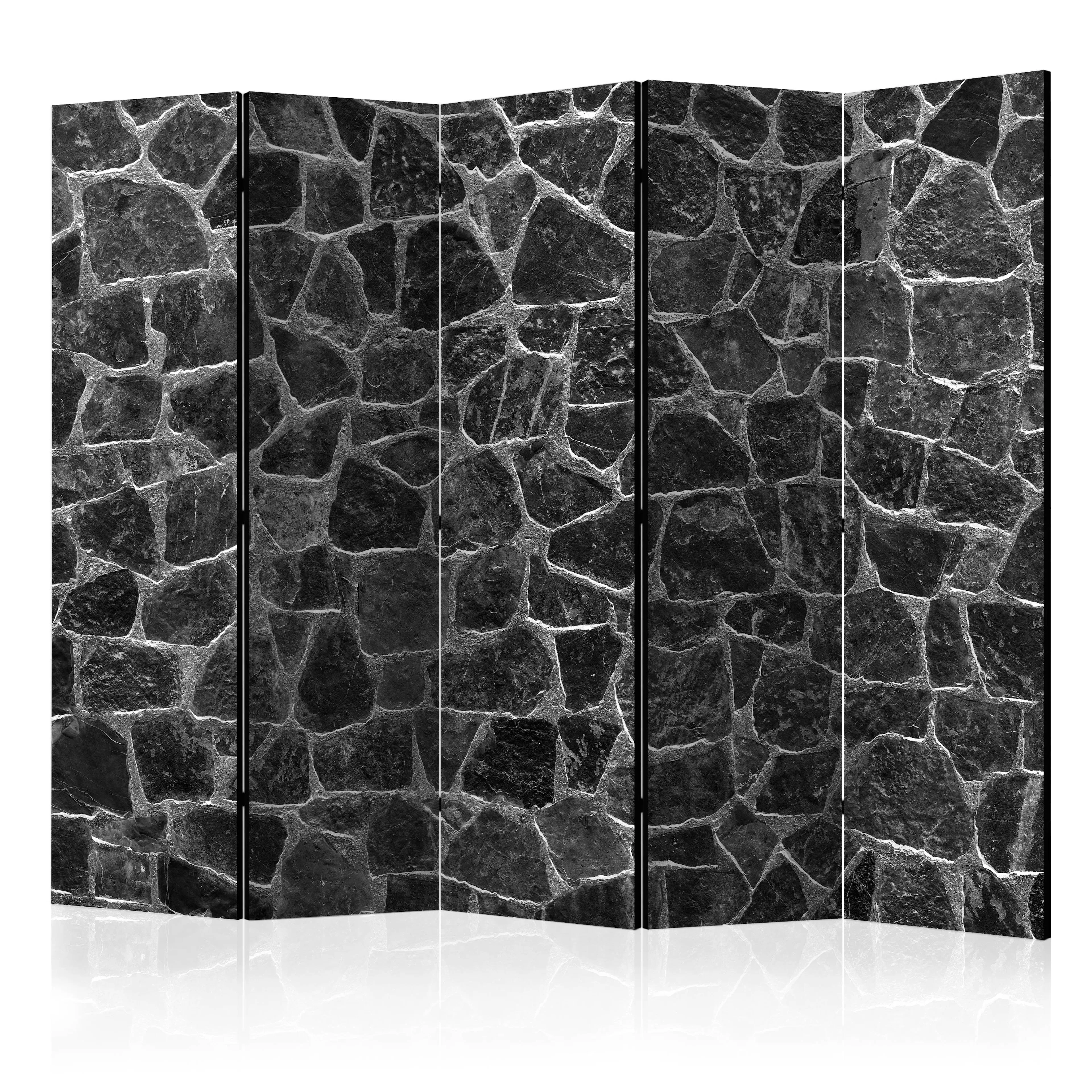 Rumsavdelare Skärmvägg Arkiio Black Stones II 225x172 cm