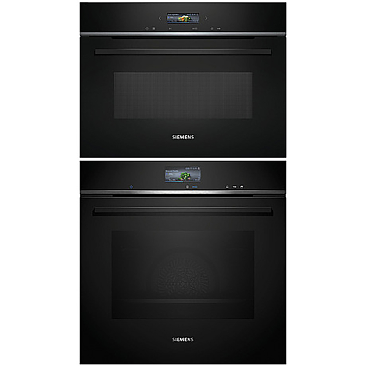 Inbyggnadsugn Siemens HR776G3B1-CM724GXB1 iQ700 Svart