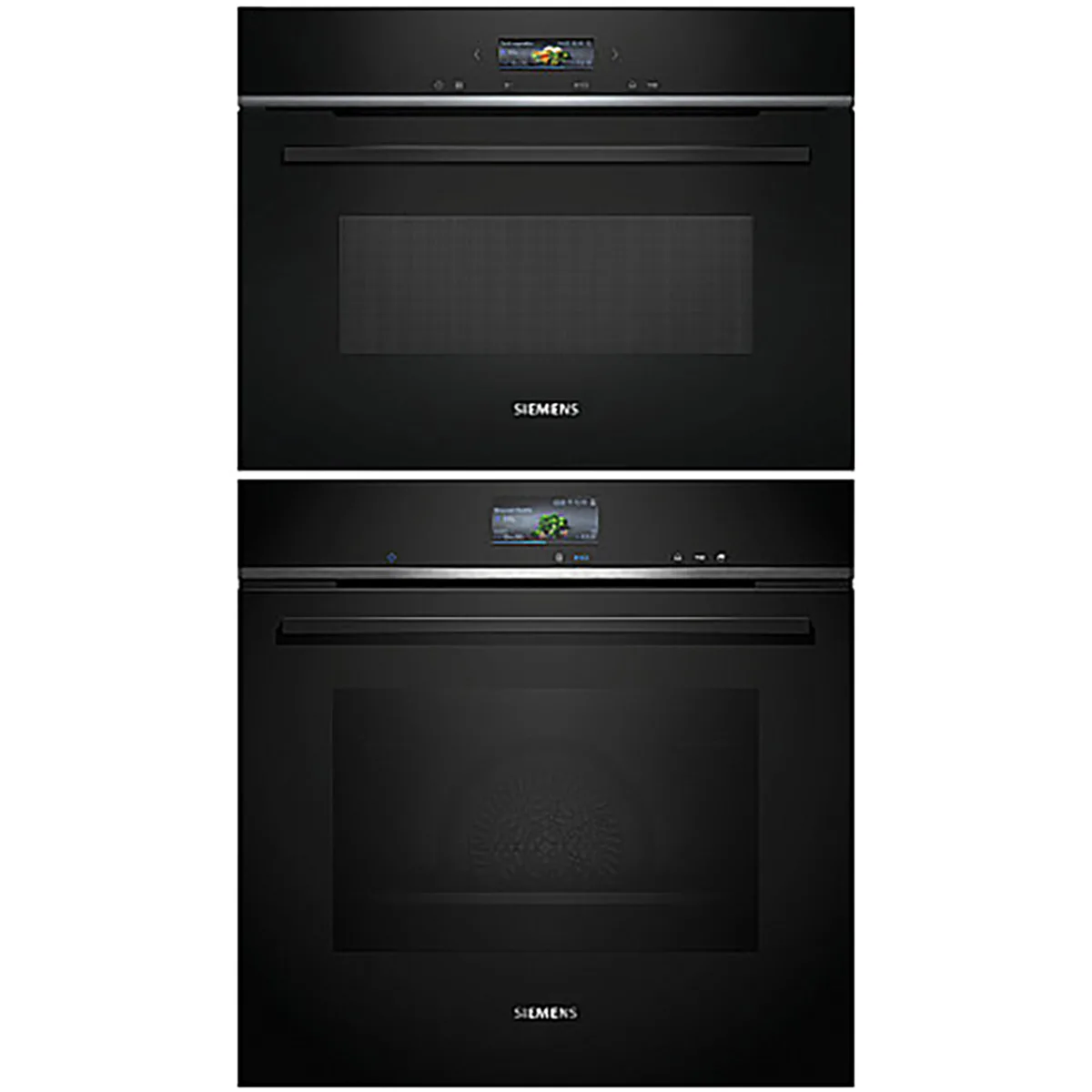 Inbyggnadsugn Siemens HR776G3B1-CM724GXB1 iQ700 Svart