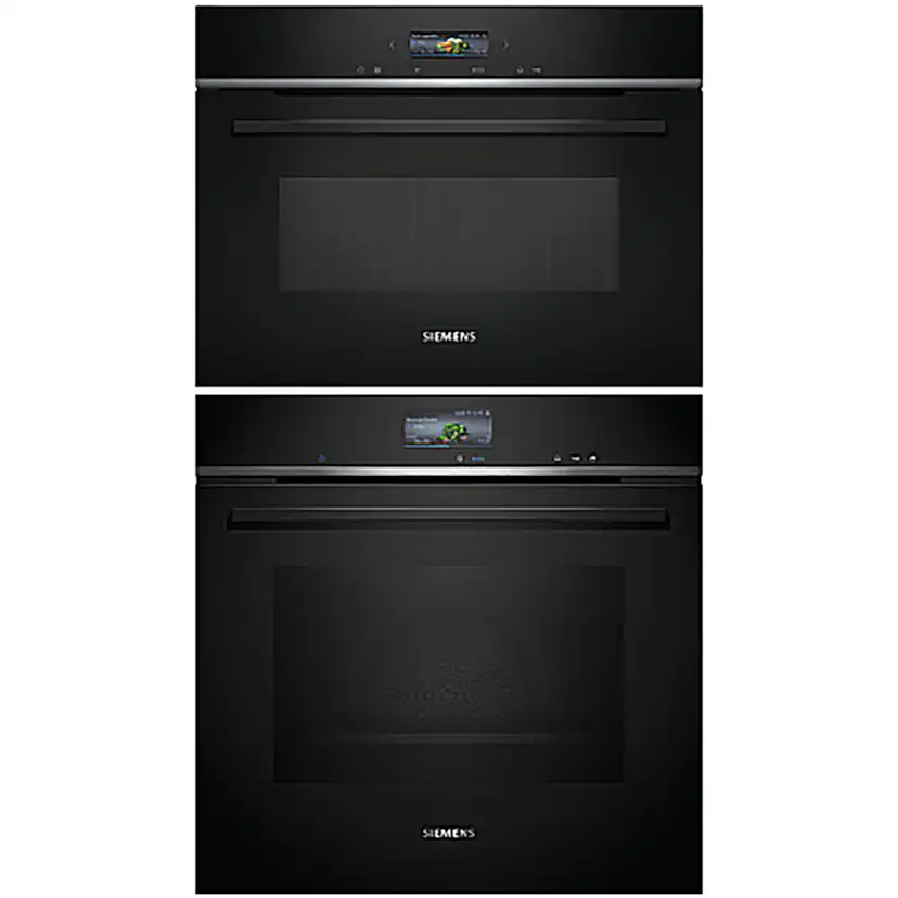 Inbyggnadsugn Siemens HR776G3B1-CM724GXB1 iQ700 Svart