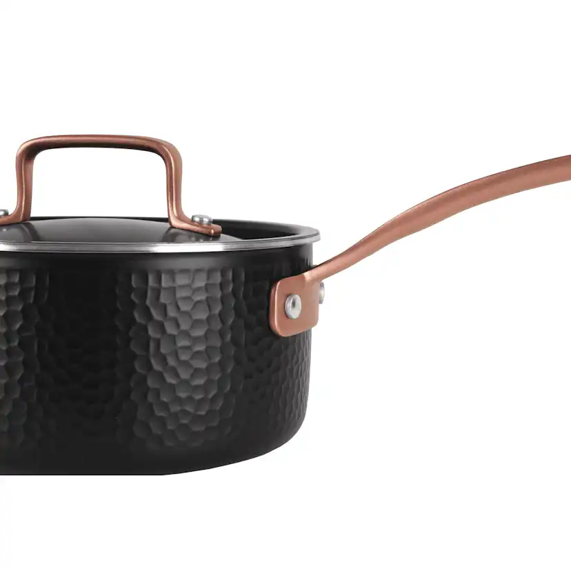 Kastrull Pepper med Lock 16 cm Svart
