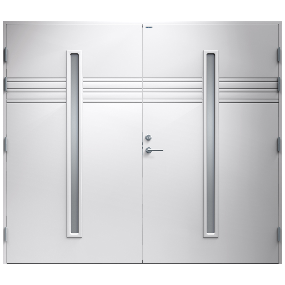 Garagedörr Diplomat Felicia Klarglas