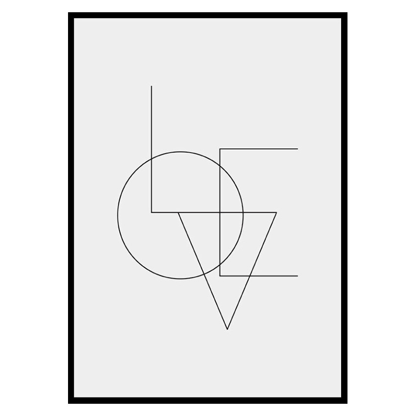 Poster Gallerix Love Typo