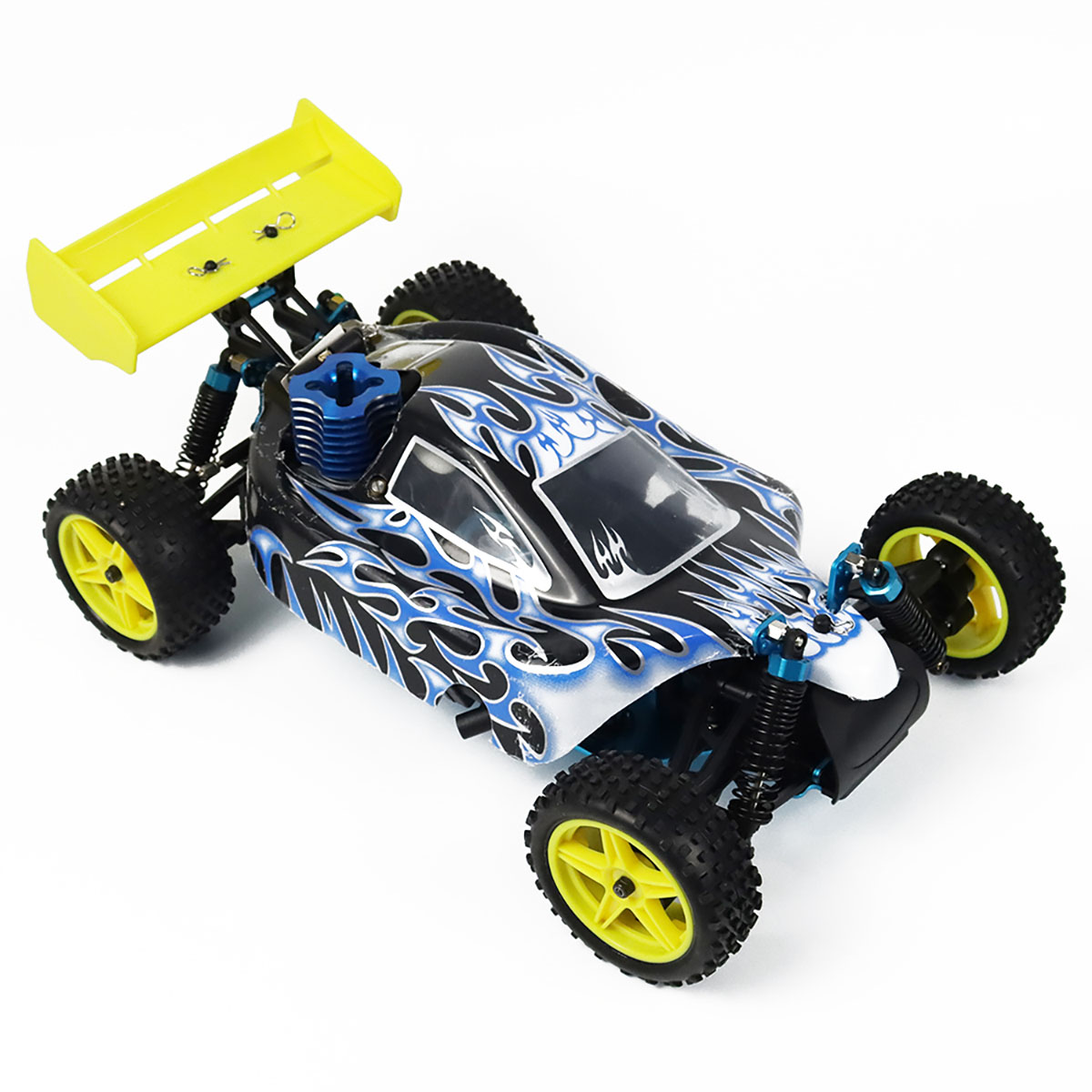 Radiostyrd Bil React RTR Super Nitro 4WD