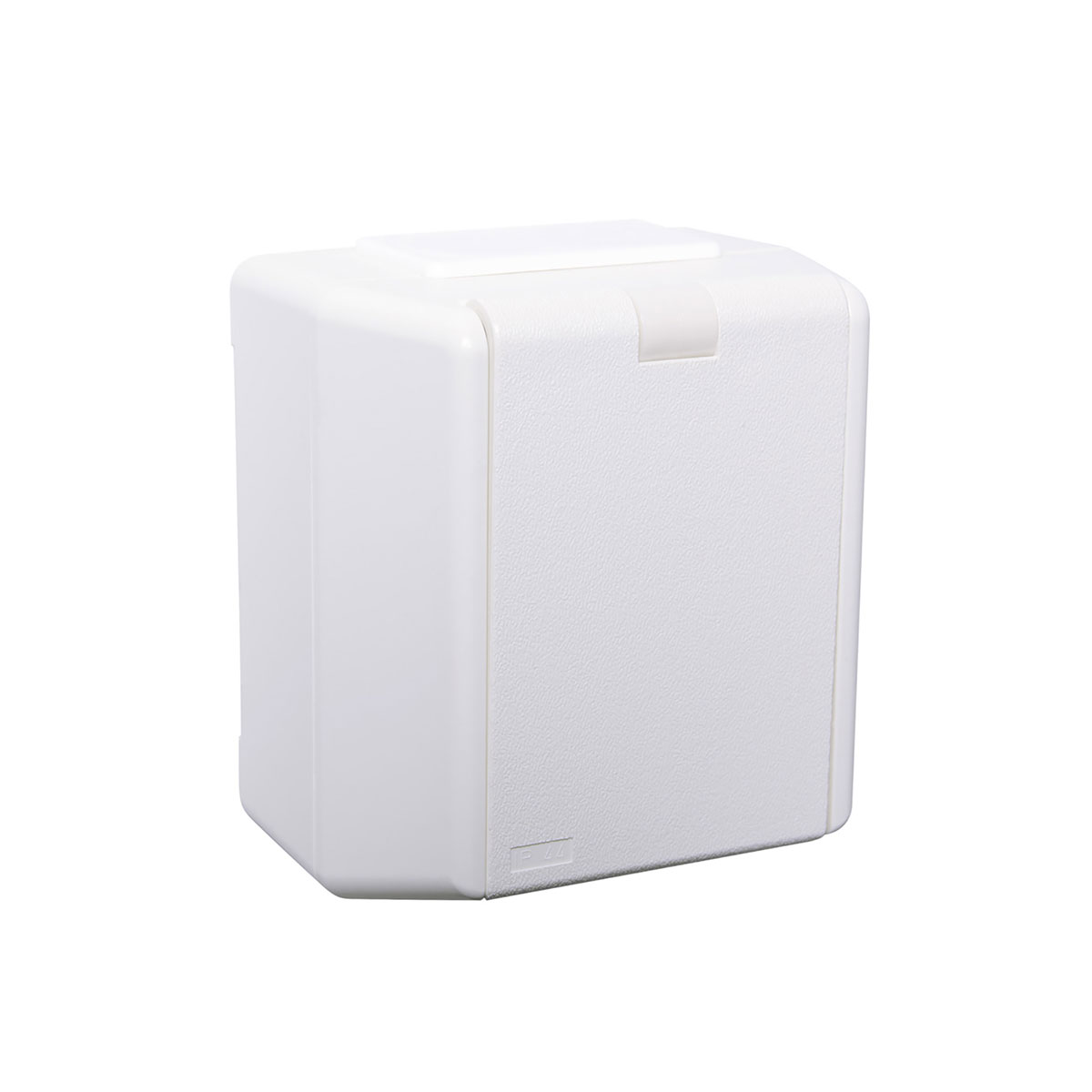 Vägguttag Elko 1-Vägs IP44 RS Renvit