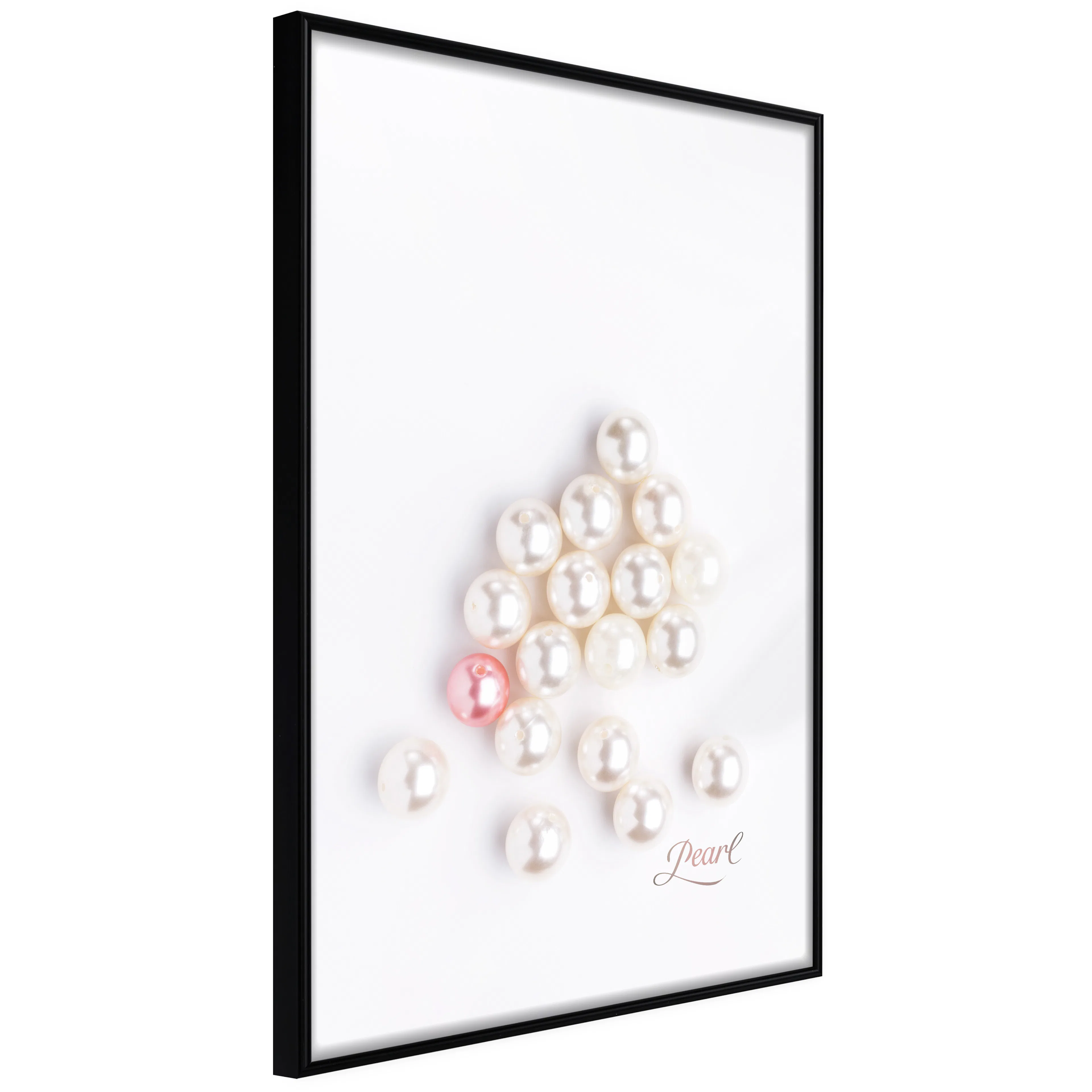 Affisch - Pearl [Poster] 40x60 Svart ram, 40x60 cm