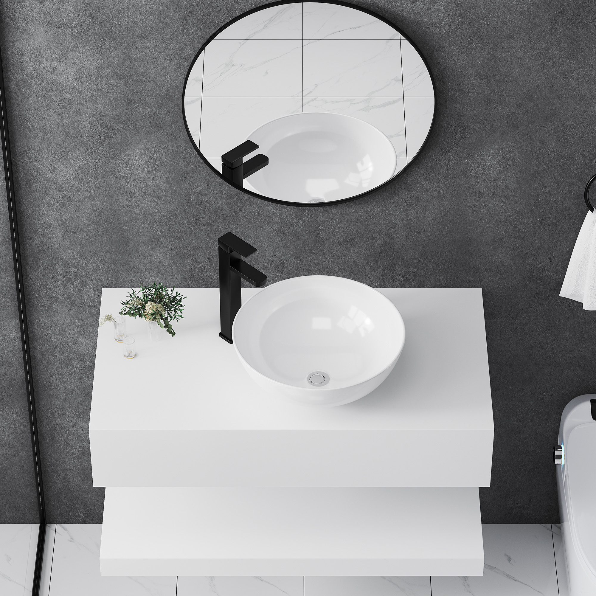 Tvättställ Bathlife Kläm