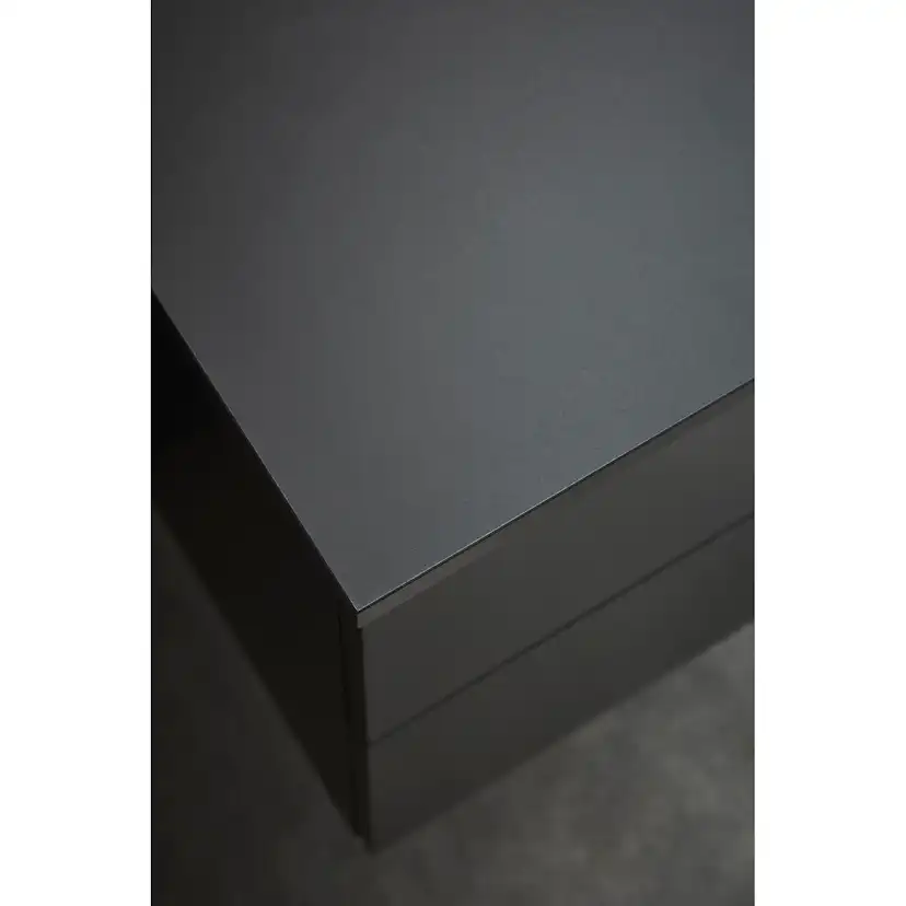 BÄNKSKIVA ON TOP 1000 ANTRACIT BxD: 1010x462 mm, Antracitgrå
