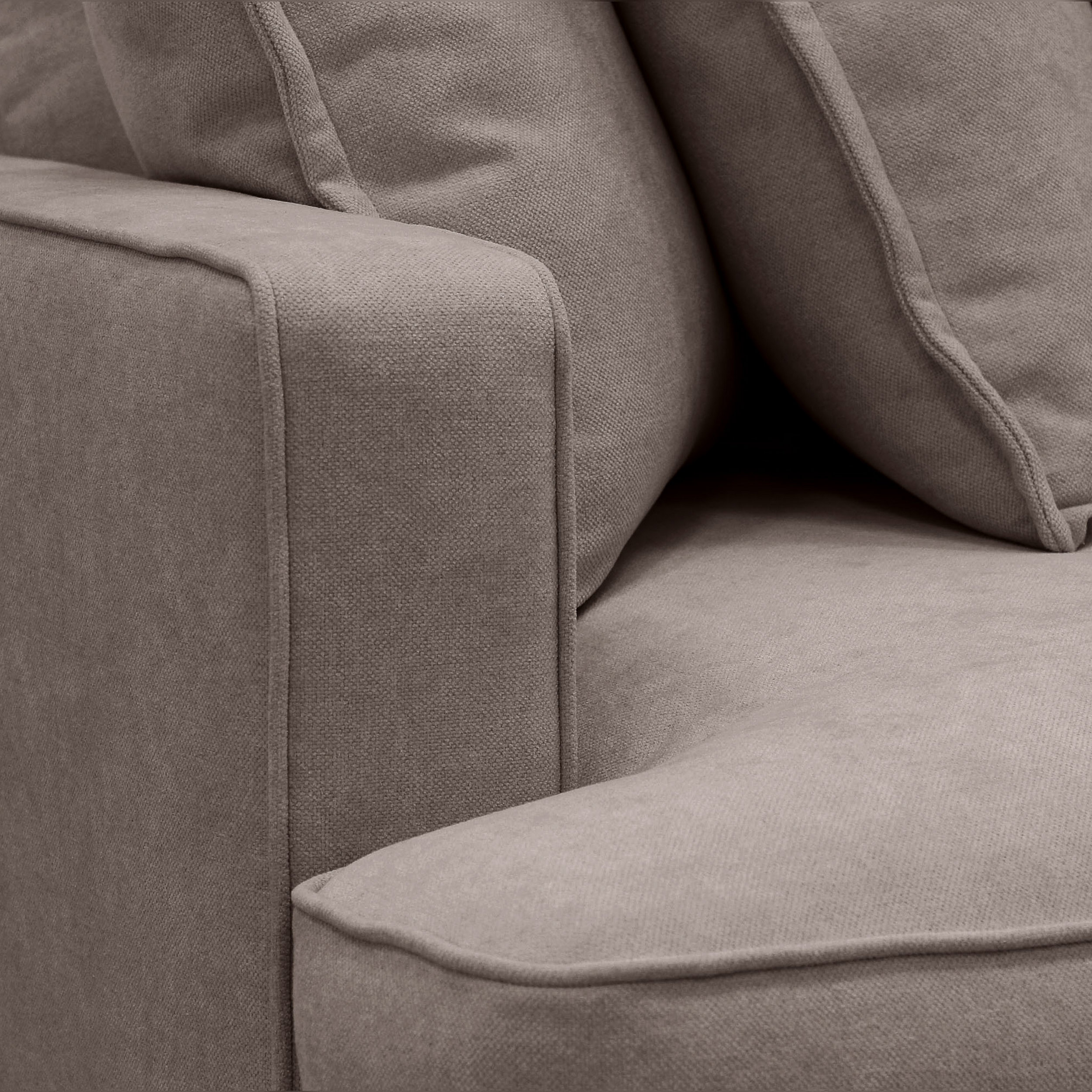 Soffa Scandinavian Choice Rossita Lyx 4-sits Extra Djup