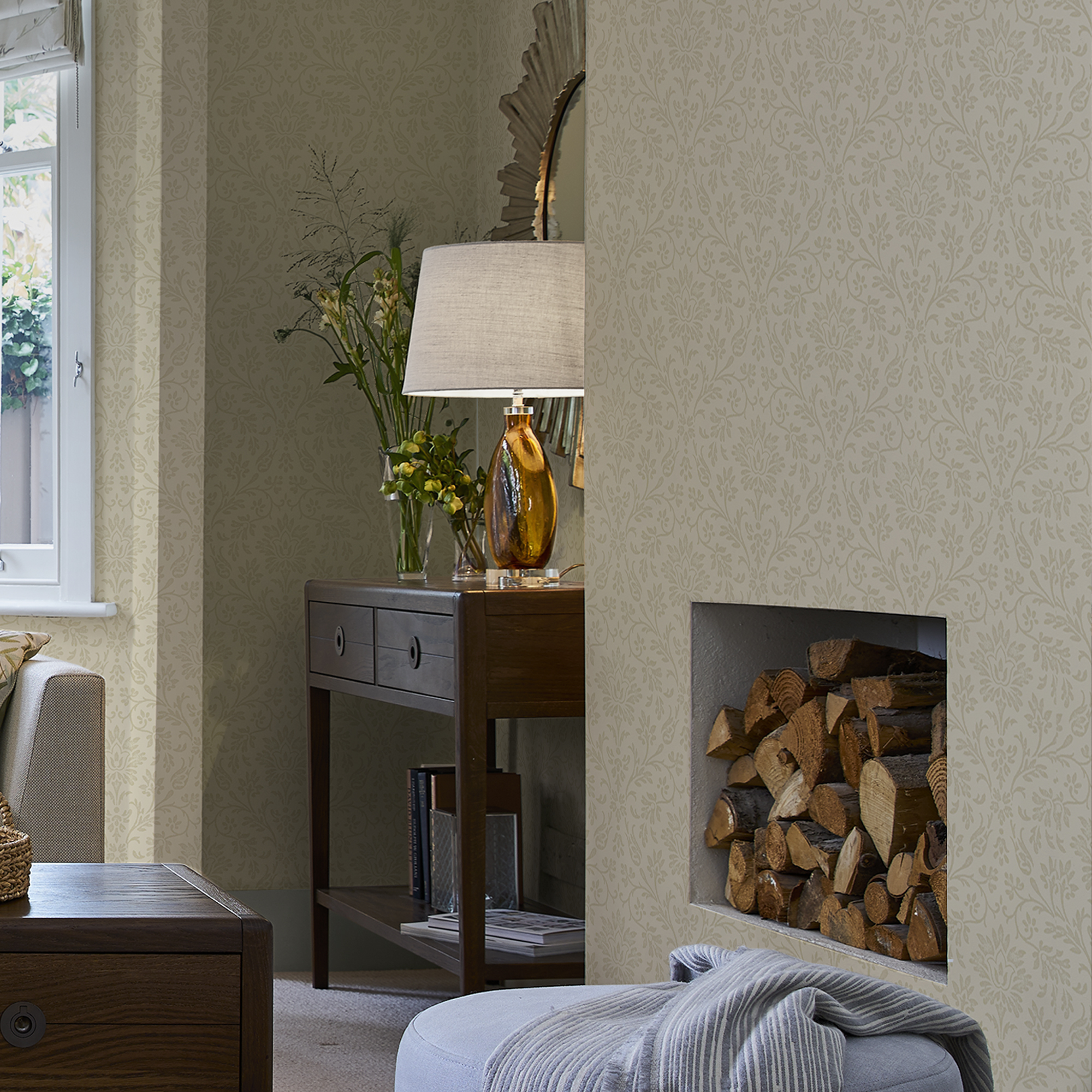 Tapet Laura Ashley Annecy Linen