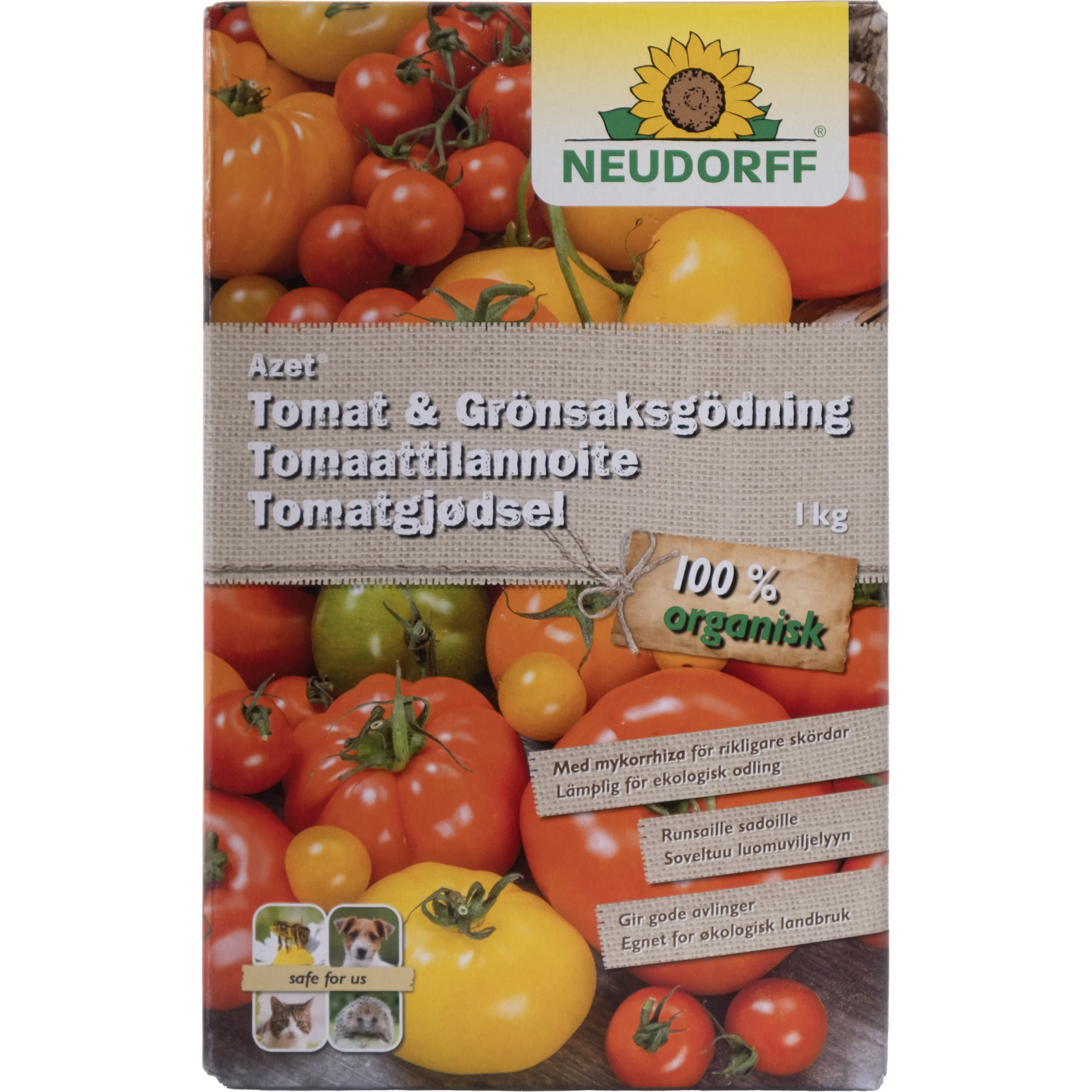 Tomat & Grönsaksgödning 1kg, Neudorff