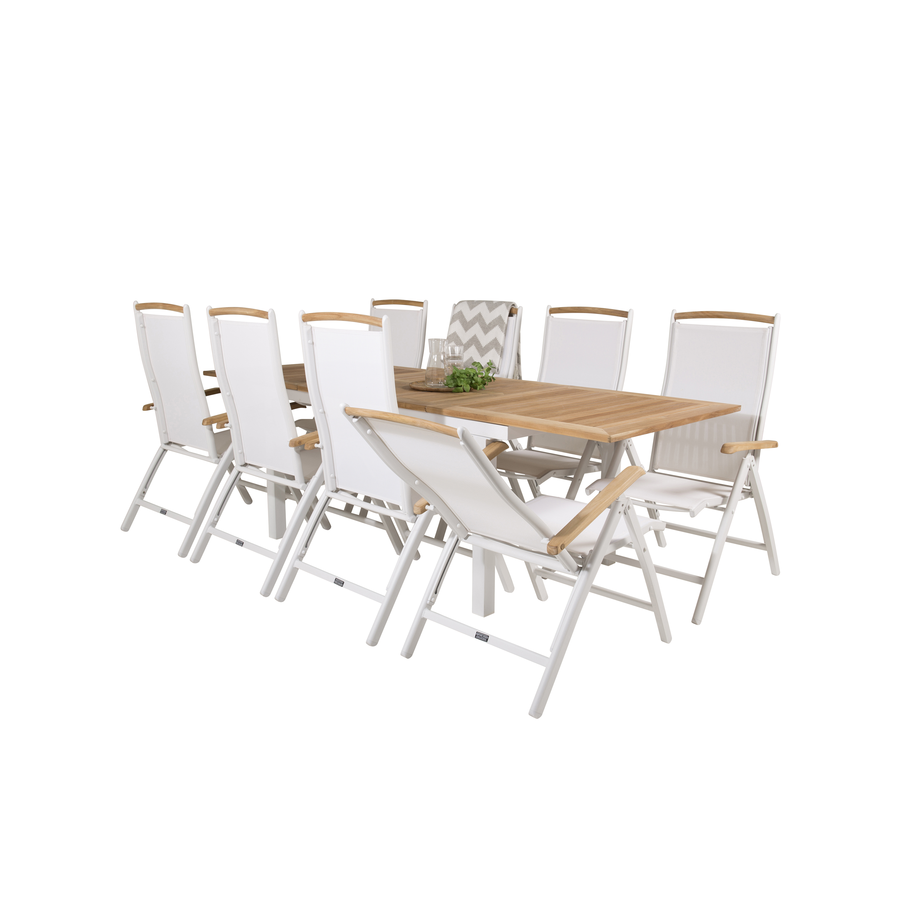 Matgrupp Venture Home Perla 160/240 med 8 Stolar