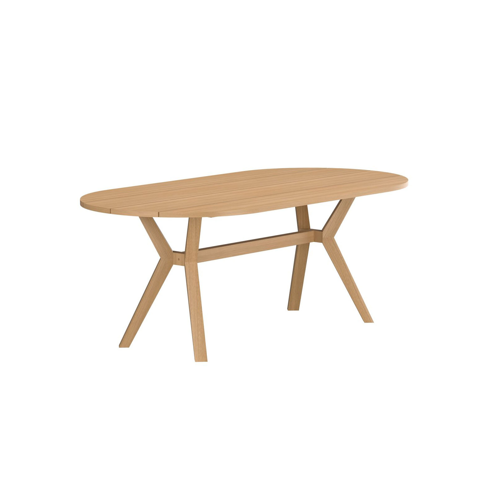 Matbord Venture Home Kenya Ovalt Bord 200x100x75 cm