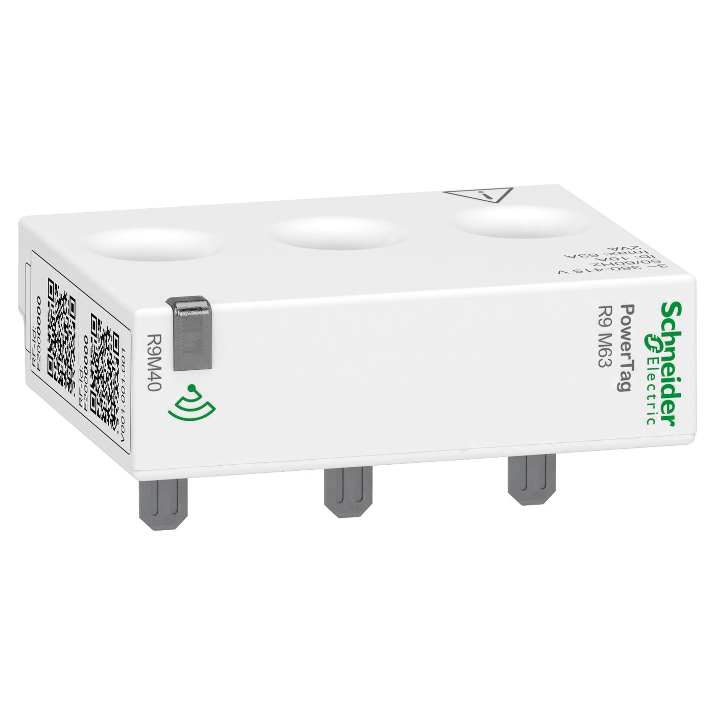 Energimätare Schneider Electric PowerTag Resi9 Flex ZigBee 3-pol + N, 63A för alla Dvärg/minibrytare Monoconnect