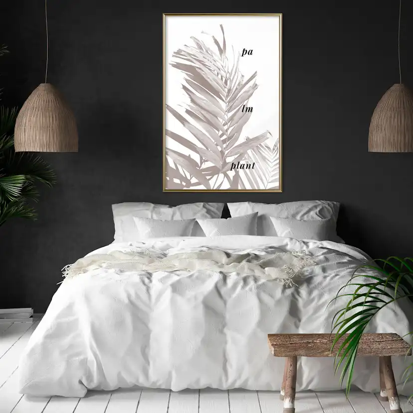 Poster Artgeist Affisch Palm Plant