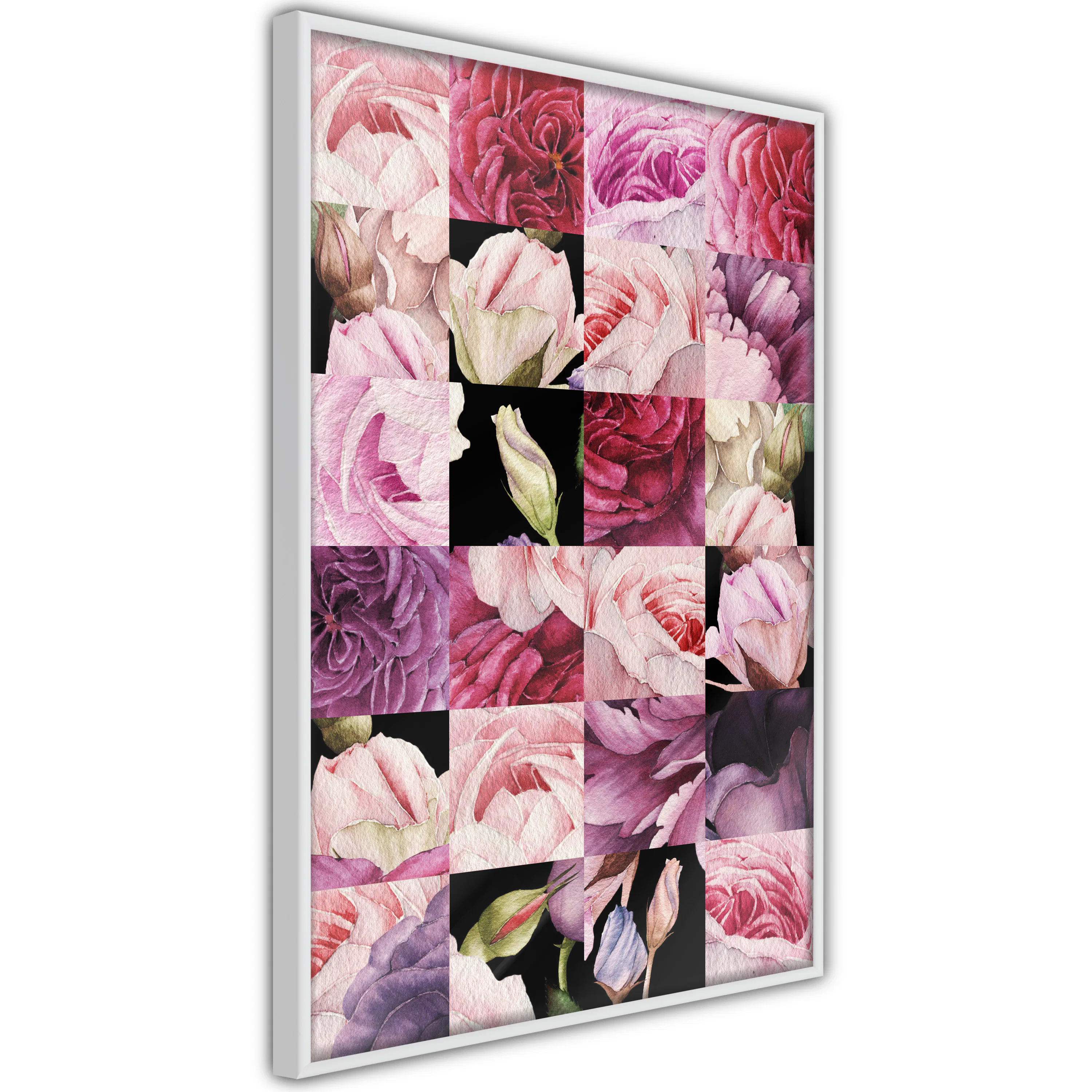 Poster Artgeist Affisch Floral Collage