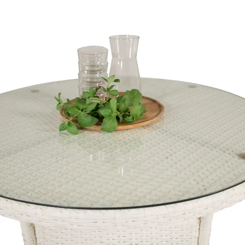 Matgrupp Venture Home Virda Ø 90 med 2 Asta Stolar