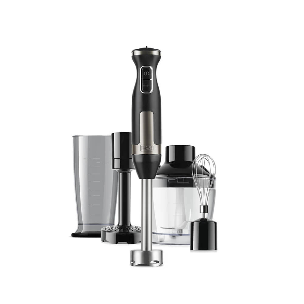 Stavmixer Black+Decker 1500W med Tillbehör & Turbofunktion
