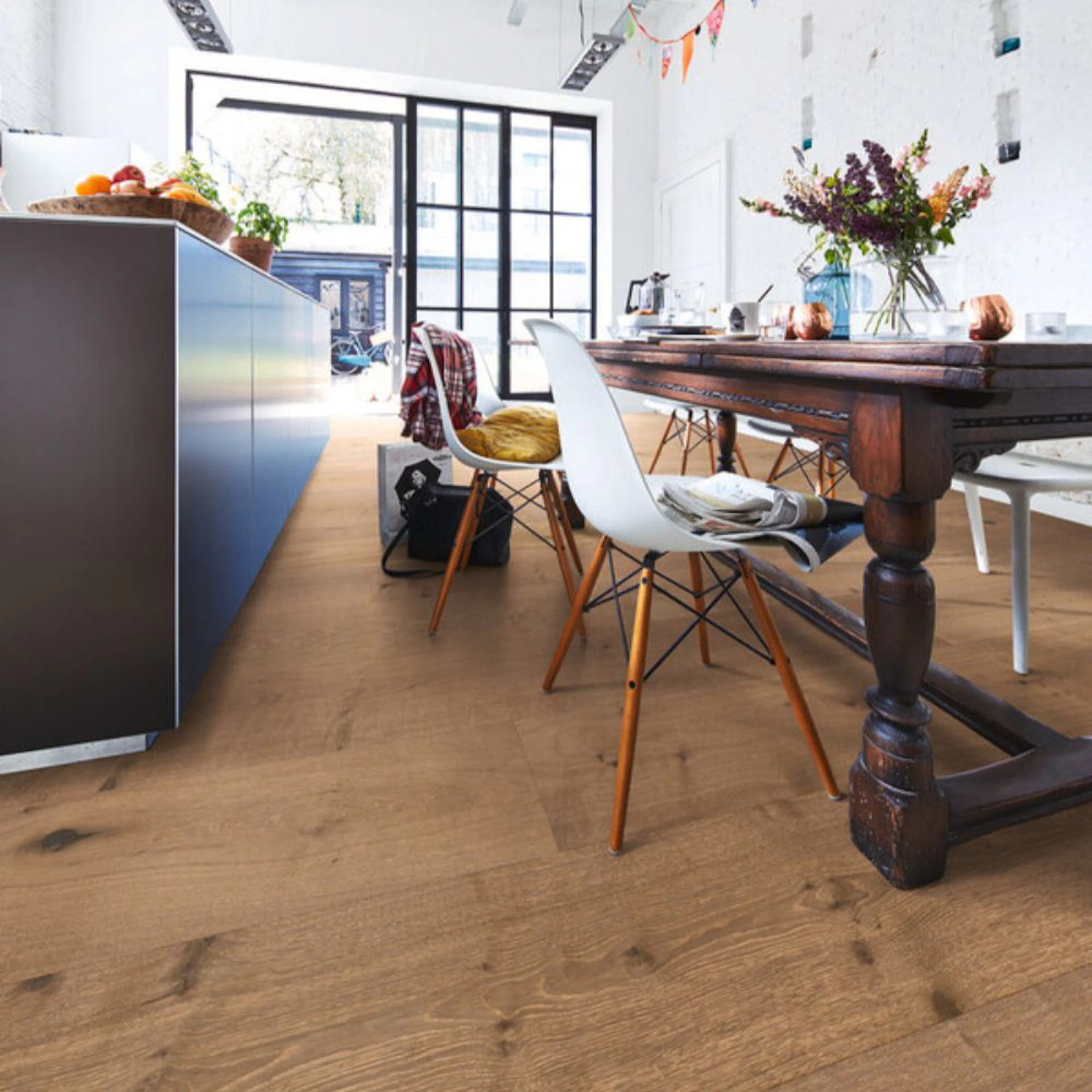 Trägolv HD 400 Authentic greige oak 08905
