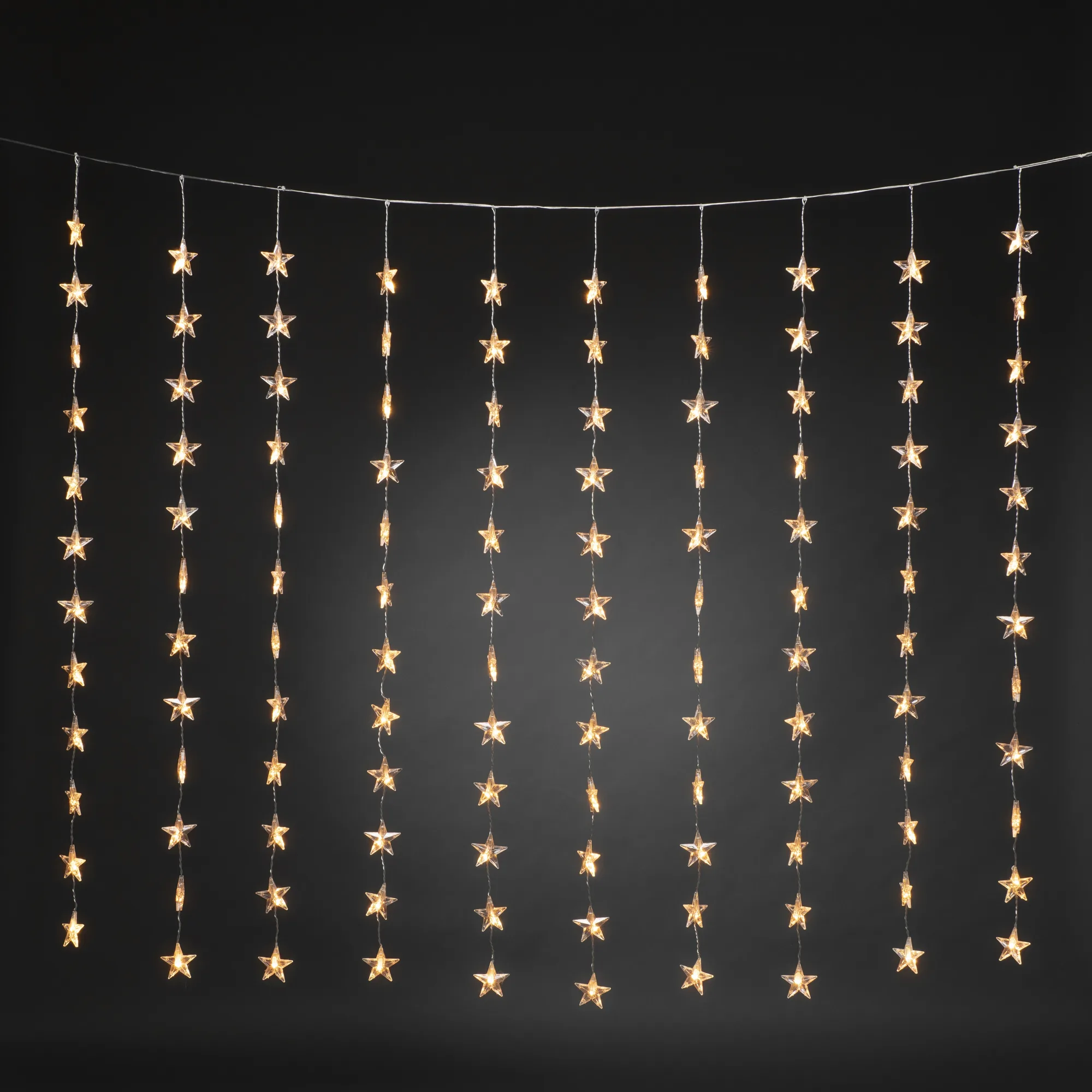 Gardinslinga Gnosjö Konstsmide 3703 Stjärnor 120 LED